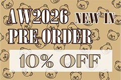 AW2026 PRE-ORDER 10��OFF
