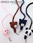 KNIT BEAR LEASH