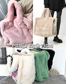 [󒍌] import faux fur obO "Plain"