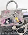 [󒍌] PE Deco Canvas-birkin Bag