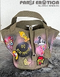 [󒍌] PE Deco Canvas-picotin Bag