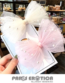 import Pearlリボン Hair Bow