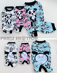 Kawaii Panda Rompers