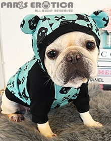 BUHI Monogram Hoodie (for French Bulldog)