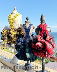 Tartan Ruffle Jumper skirt