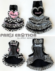 [Ԍ󒍗\] Apron-style Denim jumper skirt