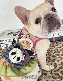 [󒍌] PARIERO Knitting Bag "Animal"